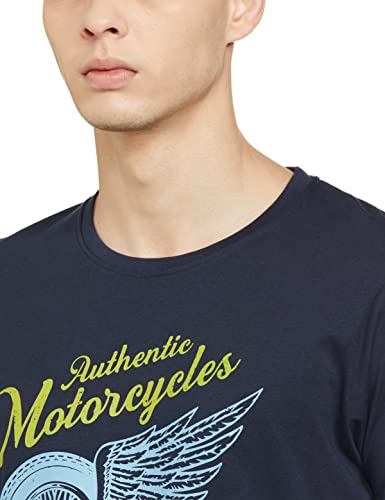 Image of Max Men Graphic Printed Slim Fit T-Shirt