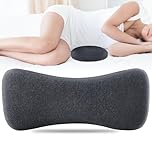 Hapiclody Lumbar Support Pillow for Sleeping Memory Foam Lumbar for Lower Back Pain Relief Back Support Pillow for Side,Back and Stomach Sleepers-Bed Wedge Bolster Pillow Bed Rest Pillow