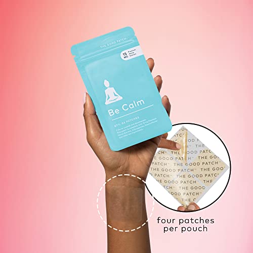 The Good Patch Plant Powered Full Body Unwind and Zen Support- Sustained Release Be Calm Patch with Hemp Extract, Ashwagandha Root, and Passionflower (8 Total Patches) - Thumbnail 3