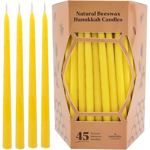 The Dreidel Company Dripless Beeswax Candles Cover