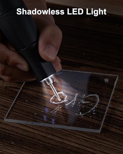 image for GROWNEER Mini Cordless Rotary Tool Kit, 8V Rechargeable Rotary Tool, 5