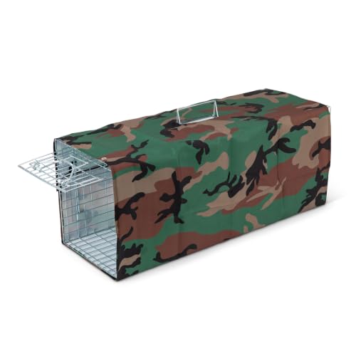 Answer Cage Coat for 32" Cage – Green Camo Durable Protective Cover – Weather-Resistant and Easy to Install