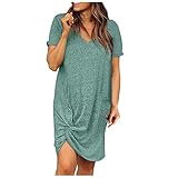 Vestido Mujer Vestidos Color Sólido Mini Vestido Chaleco Manga Corta Polo Camisetas Vestidor Verano Gran Tamaño Barato Cuello O Elegante Vestidos De Algodón Lino Tanque De Vacaciones Skirts Fiesta