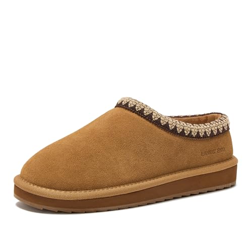 Lands' End Hearth Fuzzy Slippers