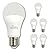 LED ATOMANT 6 Pack A19 LED Bulb 9W 800 Lumens, 2700K Soft White, 110V E26 Base (60W Incandescent Replacement)
