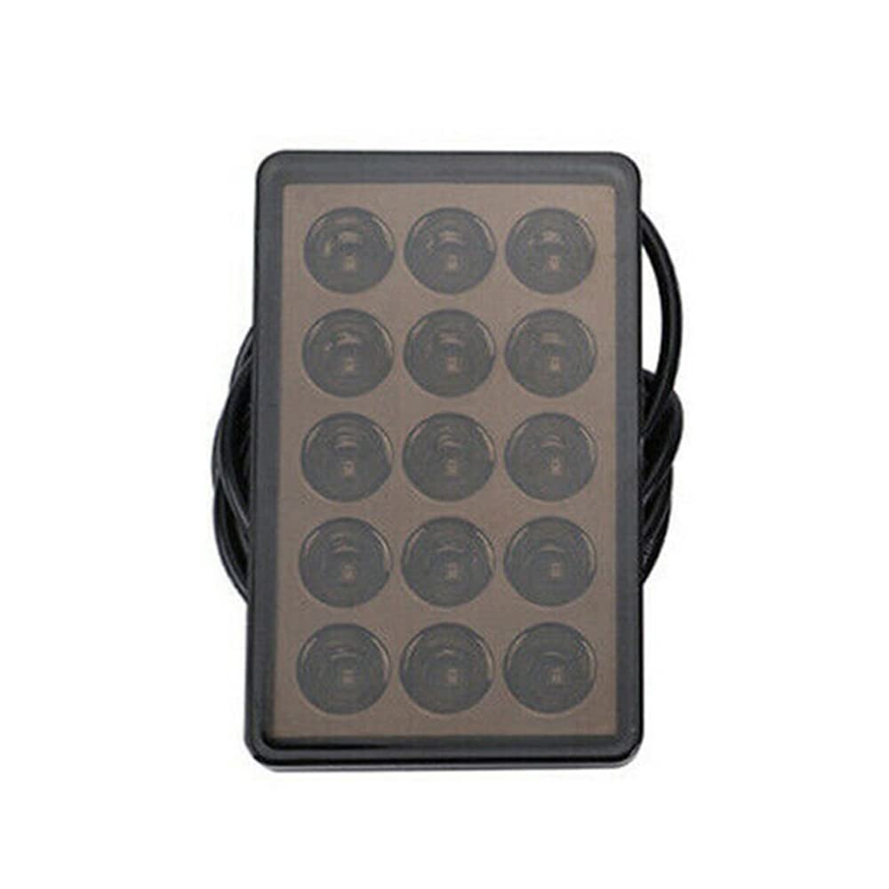 Baceyong terzo kit lucelampeggiante freno posteriore universale 15 LED 3 ° strobo
