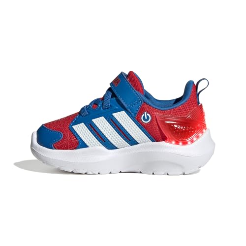 adidas Mixte bébé Marvel Spider-Man LIGHTORAMA Runner Shoes Infants, Better Scarlet/FTWR White/Bright Royal, 25 EU