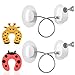 Serrature per Finestre Per Bambini,Porta Frigo Chiusura di Sicurezza,Cavo Limitatore di Apertura Porta Finestra con Chiavi Rilascio, 2pz Bambino Finger Pinch Guard Fermaporta