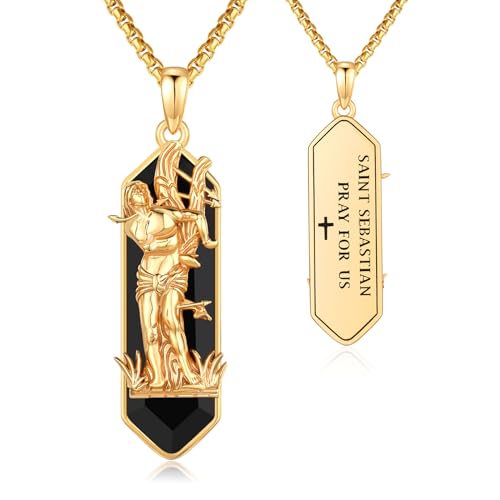 Collier Saint Benoît en argent sterling : évitez l'oxydation avec ce bijou durable