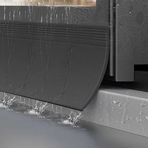 Barra de bloqueo de agua con bisel de 160° para ventanas: protección contra lluvia 2