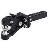 Hobbypark Metal RC Crawler Trailer Hook Simulation Rock Climbing Tow Hook Drop Hitch Receiver for Traxxas TRX4 Axial SCX10 II III Redcat Gen7 Gen8 1/10 Scale