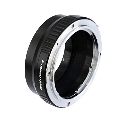 Adaptador Fotasy para lentes Konica AR a montura Micro Cuatro Tercios (M4/3), convertidor KR a MFT, compatible con cámaras Panasonic y Olympus miniatura 2
