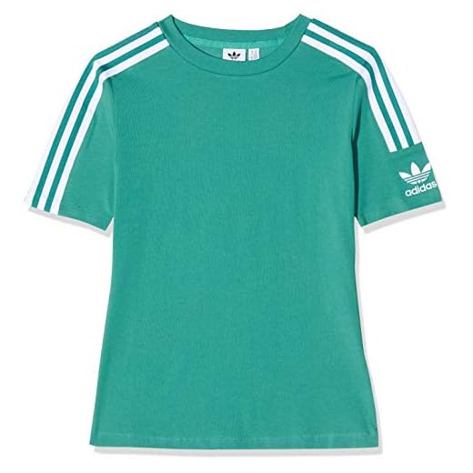 adidas Tight tee Camiseta de Manga Corta, Mujer, Verde (Future Hydro F10/White), 40