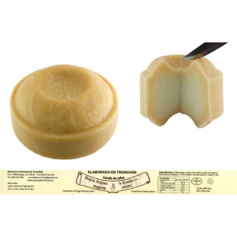 Queso Curado de Cabra (6 meses)