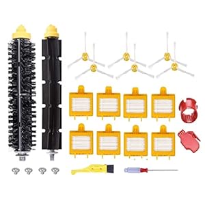 Replacementpartsforirobotroomba700series770777760761780790roboticvacuumcleaners8pcfilter6pcsidebrush1pcbristlebrushflexiblebeaterbrushcleaningtool Urban Country Home Decor Replacement parts for irobot roomba 700 series 770 777 760 761 780 790 robotic vacuum cleaners 8pc filter 6pc side brush 1pc bristle brush flexible beater brush cleaning tool urban country home decor