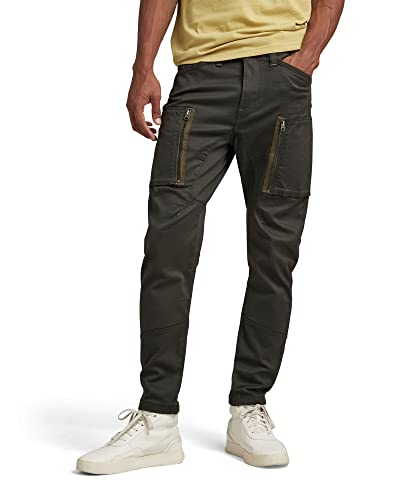 G-Star Zip Pocket 3d Skinny Cargo Pants Hombre, Gris Asfalt D21975-C105-995 , 29w 32l G-Star Zip Pocket 3d Skinny Cargo Pants Hombre, Gris Asfalt D21975-C105-995 , 29w 32l