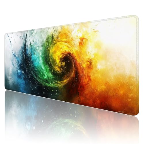 Tapis de souris gamer XXL 1200x600mm et sous-main étanche paysage K43