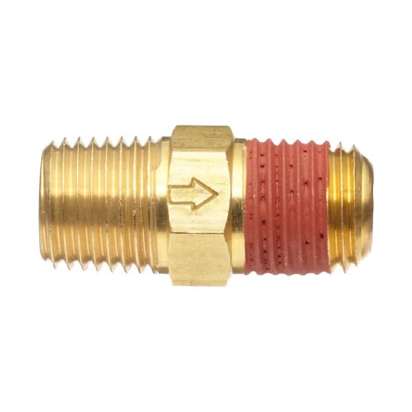 Control DevicesM25251WA Brass Ball Check Valve, 1/4" NPT Male