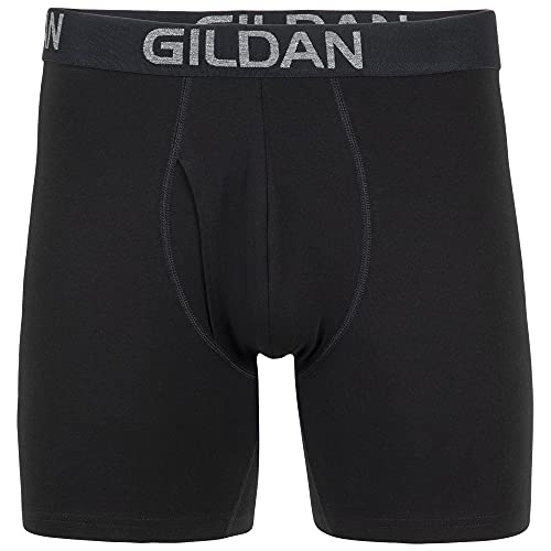 Image of Gildan Men's Cotton Stretch Boxer Briefs, Multipack