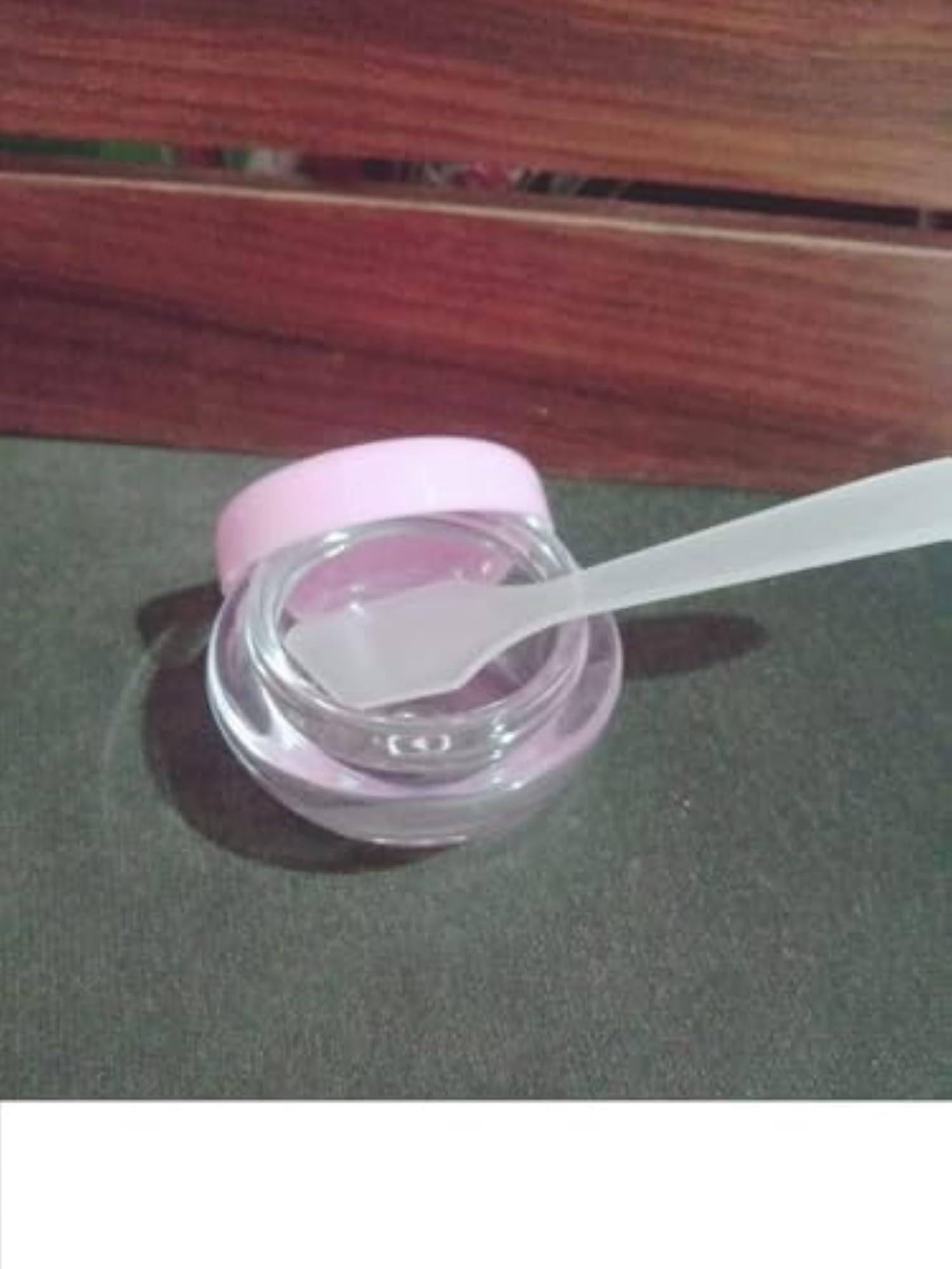 Empty Glass Jar for Cosmetics, Small Clear Containers with Cap