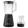 SQ Professional Blitz 600W Blender with 1.5L Plastic Measuring Jug & Grinder - Ice Crush Function, Milkshake & Smoothie Maker, Black #1