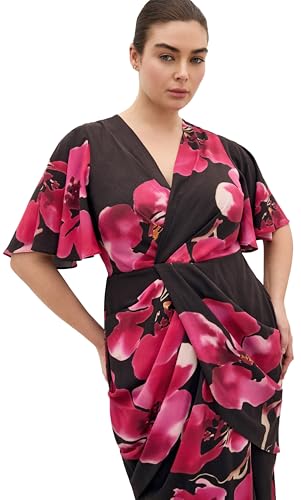 City Chic Women's Plus Size Dress - Braelynn Print Maxi, 10