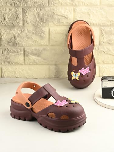 Image of DOCTOR HEALTH SUPER SOFT Stylish and Light Weight & Waterproof Anti Skid Women Clogs with Cushioned Footwear || Comfortable with Adjustable Back Strap Women Clog Everyday Wear