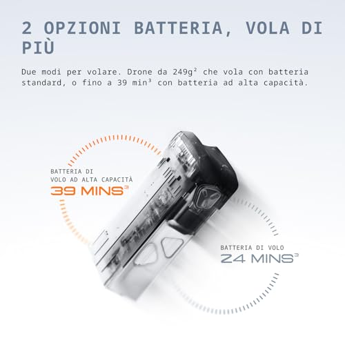 Antigravity A1 Pack Explorer (3 Batterie) – Drone 360 8K Immersivo, Punta E Vola, Anticollisione, 249 G E Pieghevole, Deep Track, Ritorno Automatico, Fino A 10 Km, Editing Automatico - 6