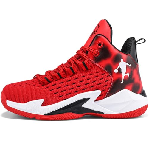 Scarpe da Basket per Bambini e Ragazzi Leggero Antiscivolo Traspirante Sport Sneaker Casual da Bambino Sportive...