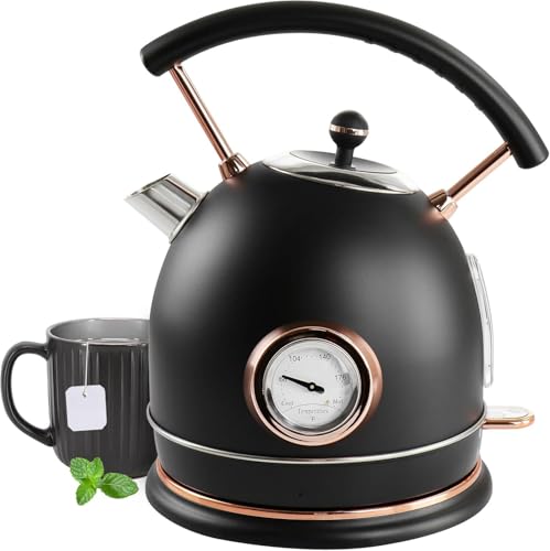 Tetera Eléctrica Retro 1.9 Quart Acero Inoxidable miniatura 1