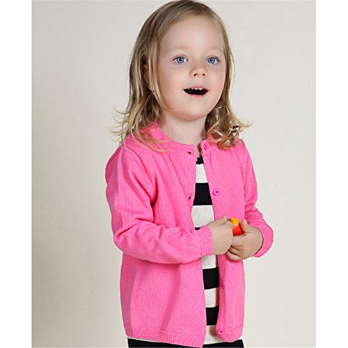 Baby Boys Girls Cardigan Autumn Cotton Sweater Tops Children Clothing Knitted Cardigan Sweater Spring Clothes 15011 New Pink 12M2