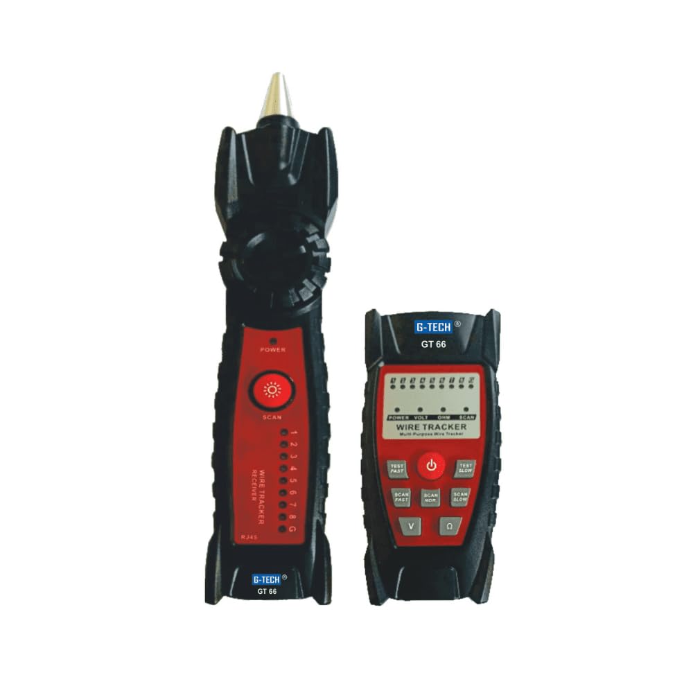 GWire Tracker Meter GT66, Network Cable Tester, LED Display, RJ45/RJ11 Interface, Long Distance Signal Tracing, SOLD BY TECHNO INSTRUMENTS BANGALORE-image-4