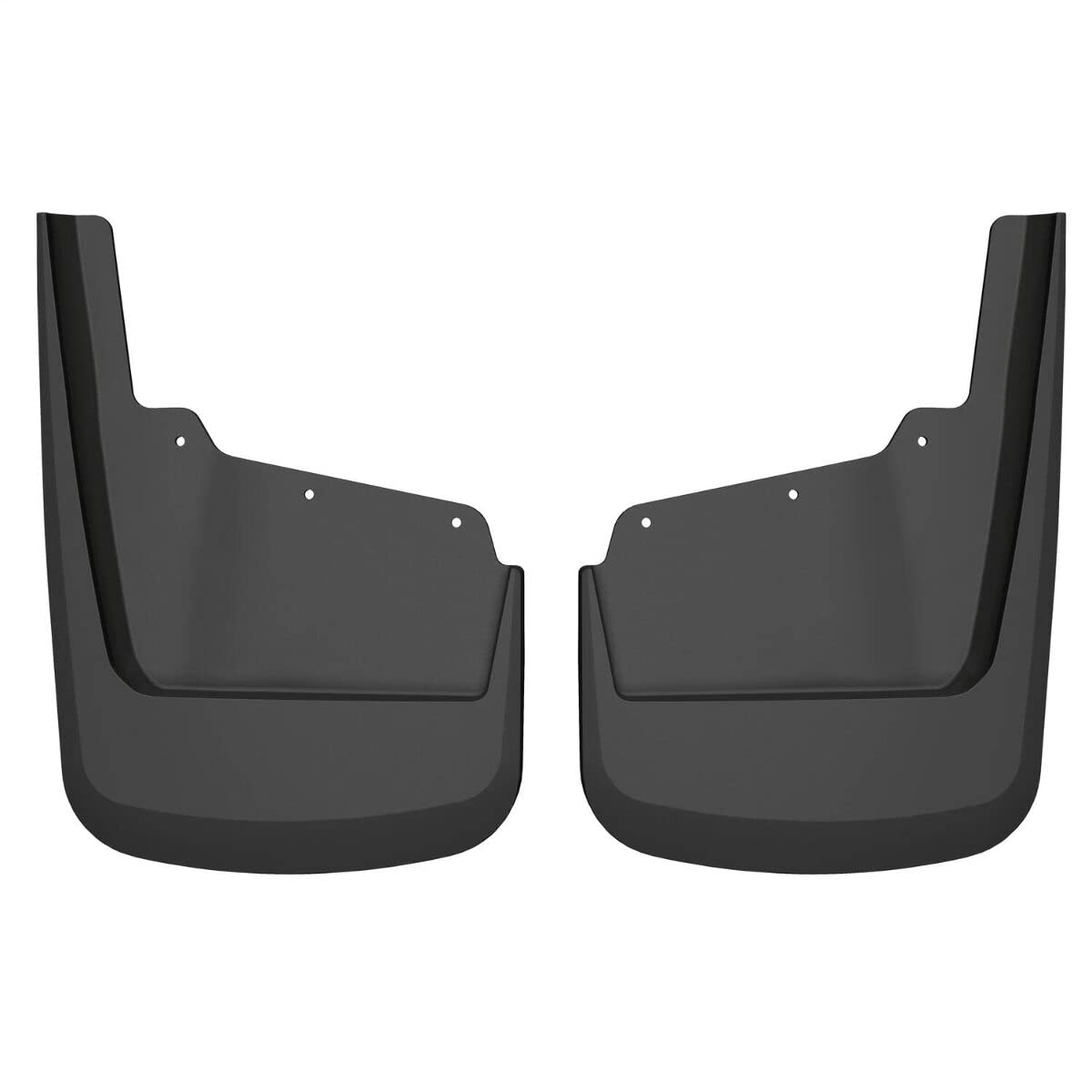 Husky Liners - Front Mud Guards | 2020 - 2023 GMC Sierra 2500 & 3500 HD, Front Set - Black, 2 Pc | 58291