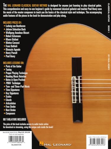 Hal Leonard 697376 The Hal Leonard Classical Guitar Method Book/Online Audio  thumb #1