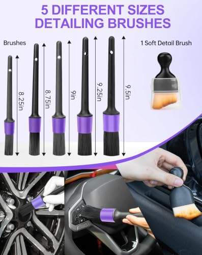 THINKWORK 21Pcs Car Cleaning Kit