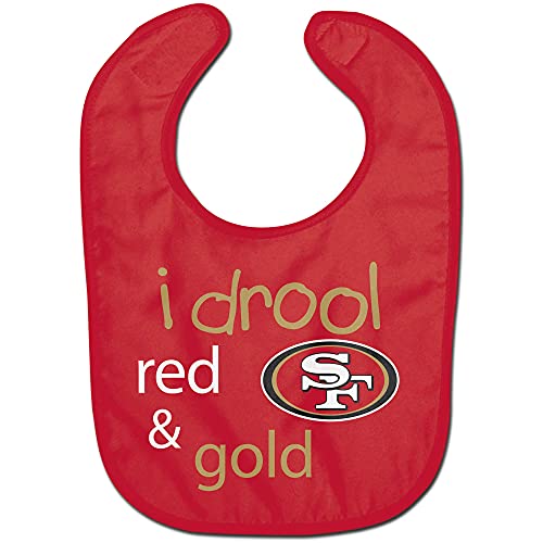Image of WinCraft NFL San Francisco 49ers WCRA1963624 All Pro Baby Bib