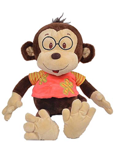 Linzy Toys Plush Owen The Monkey with T-Shirt 18