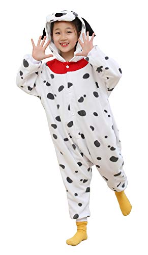 CuteCosplay Unisex Kids Dog Onesie Animal Cosplay Pajamas Christmas Halloween Costumes