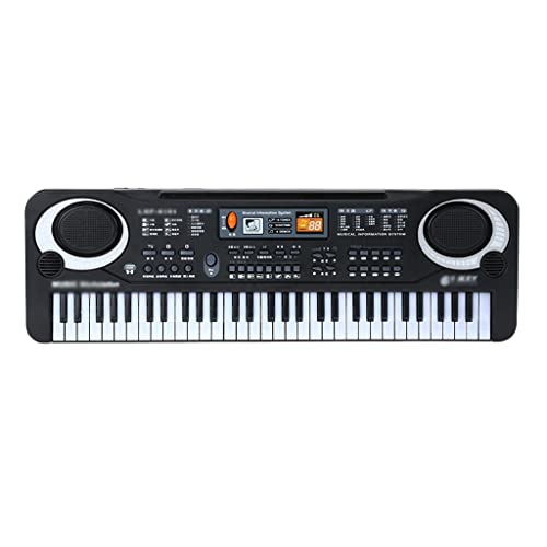 JIREOU 61 clés numériques Clavier électronique Electronic Piano Cadeau Kids Instrument de Musique Clavier Musical Professionnel - Les Beatles, Paul McCartney, John Lennon, RIngo Starr, George Harrison JIREOU 61 clés numériques Clavier électronique Electronic Piano Cadeau Kids Instrument de Musique Clavier Musical Professionnel