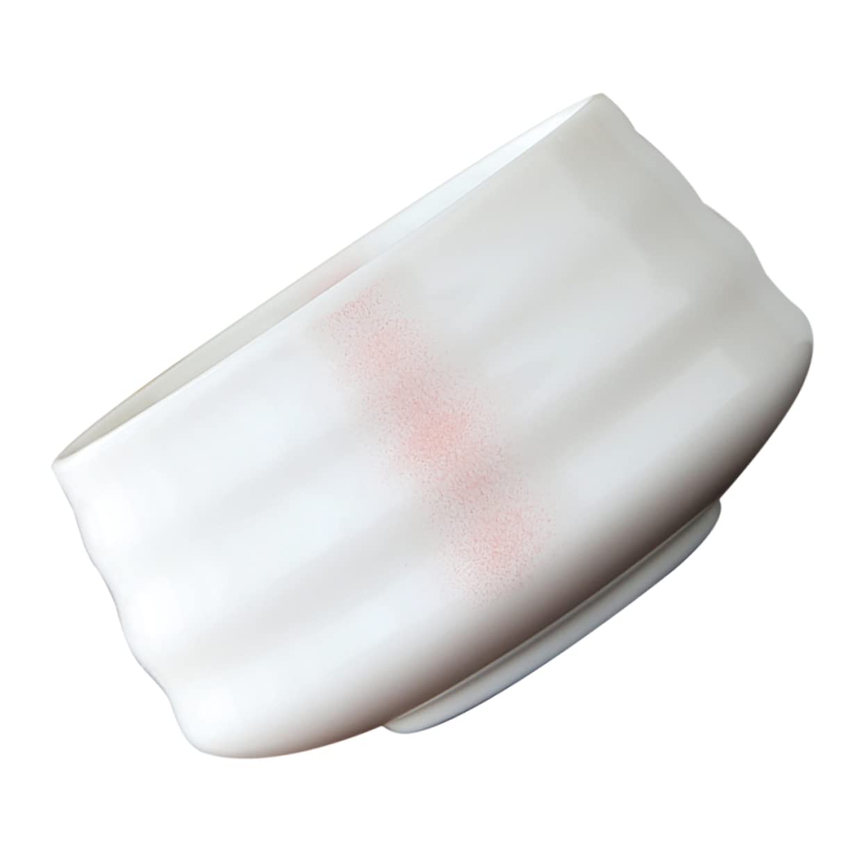 HOLIDYOYO 1pc Japanese Tea Bowl Ceramic Teahouse Accessory for Matcha Preparation Handmade Unique Design with Classic Colors for Tea and Milk
