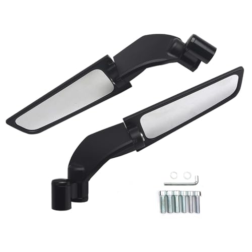 Rétroviseurs moto pour MT 07 et MT 09 rotatifs à 360° en aluminium M8 M10