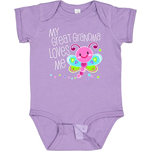 Image of inktastic My Great Grandma Loves Me- Cute Dragonfly Baby Bodysuit