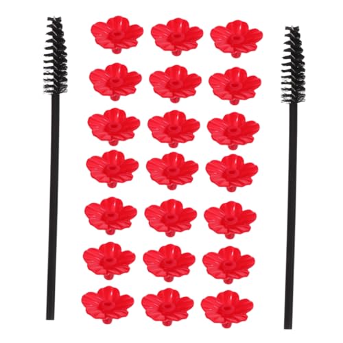 BESTonZON 1 Set Hummingbird Feeder Flower Replacement Vibrant Flower Accessories with Cleaning Brushes Durable Material for Bird Feeding Tools Present for Bird Lovers