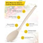 BUNDLEPRO Silicone Cooking Utensils Set, 9 Pcs Kitchen Utensils, One-Piece - Image 4