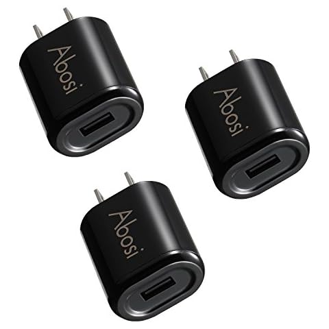 Abosi 3 Pack 5V 1A Wall Charger Cover