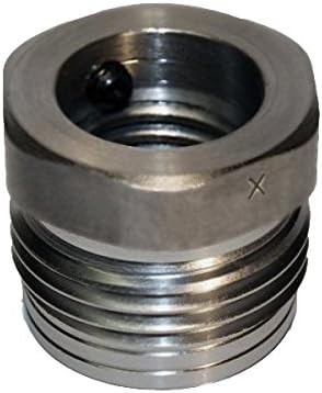 Nova Inserto IXNS de 1 pulgada x 8 tpi con SETSCREW, para mandriles de torno de madera Nova utilizados en tornos de inversión (solo se adapta a