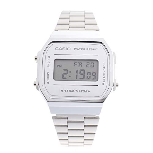 新品 CASIO A168WEM-1 デジタル腕時計 カシオ ブラック シルバー Amazon.co.jp: [カシオ] CASIO デジタル 腕時計 ヴィンテージ