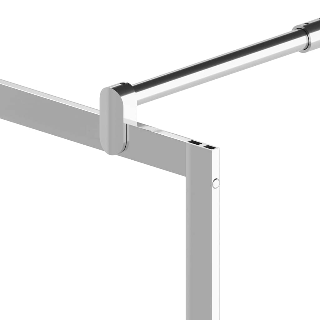 INLIFE Mampara de ducha de cristal templado de piedra, 115 x 195 cm, 30,3 kg, 146653