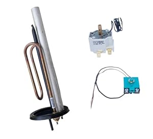 Meloplam Heizelement Vollset 2000W Flansch