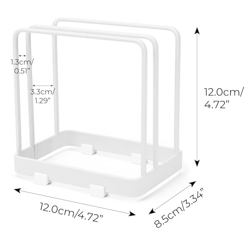 Organizador vertical para tablas de cortar blanco 3TVol miniatura 2